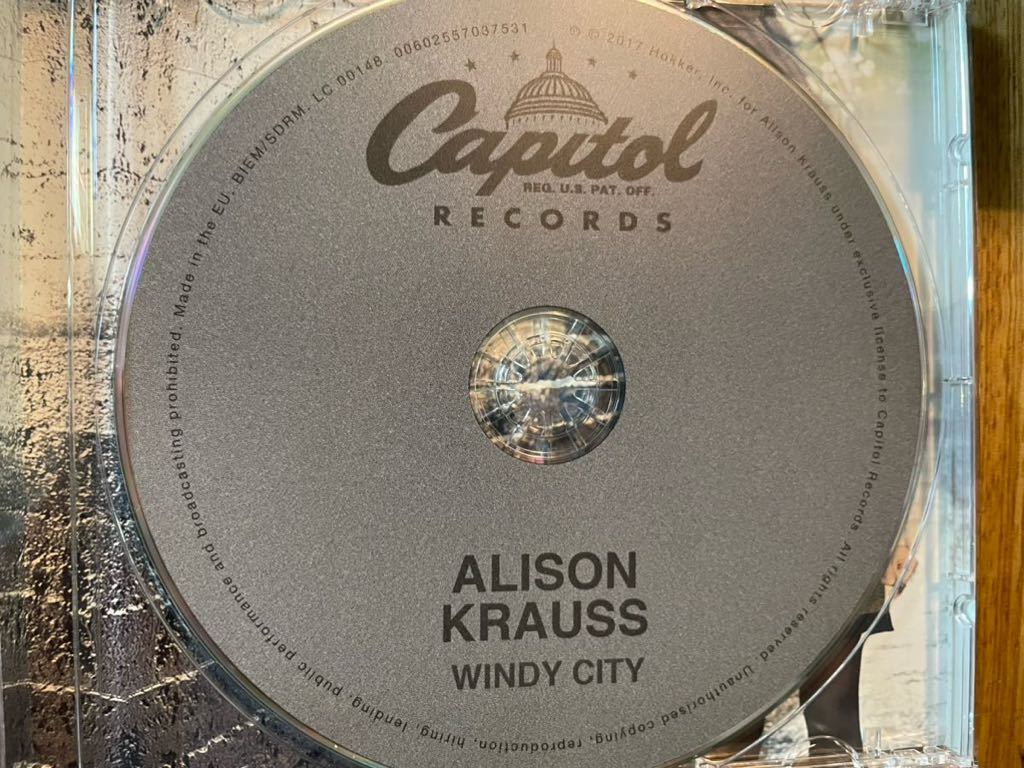 CD ALISON KRAUSS / WINDY CITY_画像2