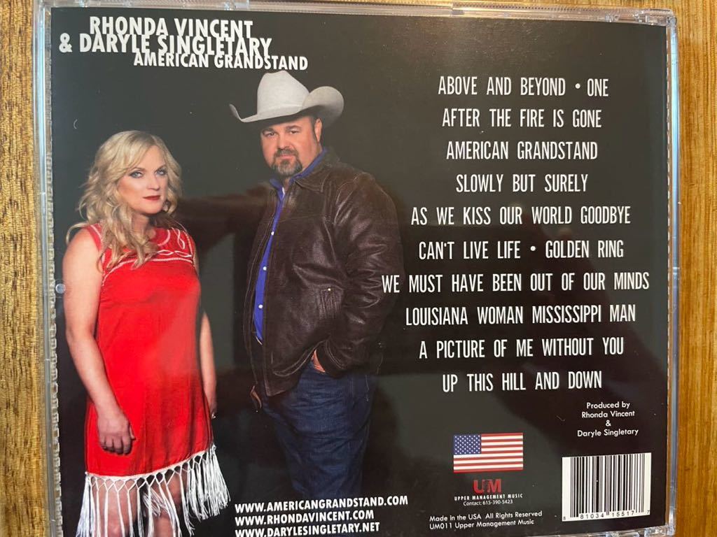 Yahoo!オークション - CD RHONDA VINCENT & DARYLE SINGLETARY / AMERI...