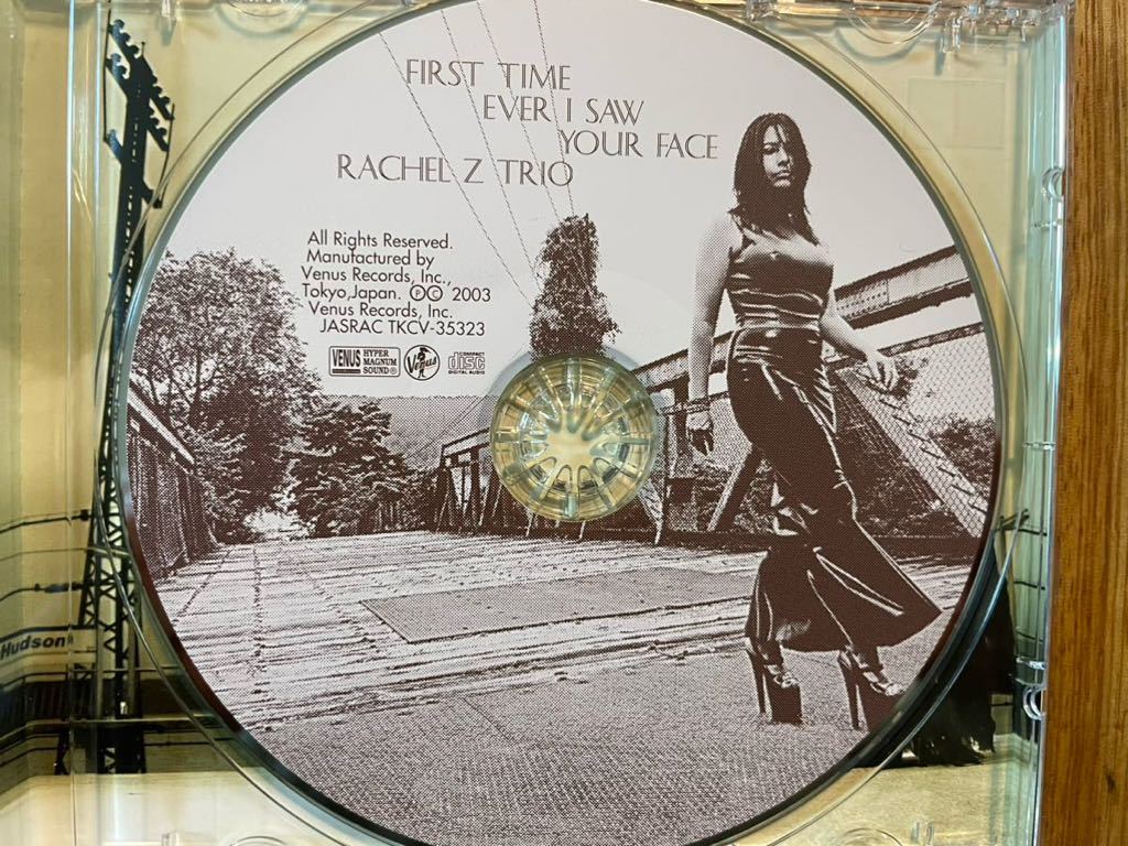 CD RACHEL Z TRIO / FIRST TIME EVER I SAW YOUR FACE_画像3