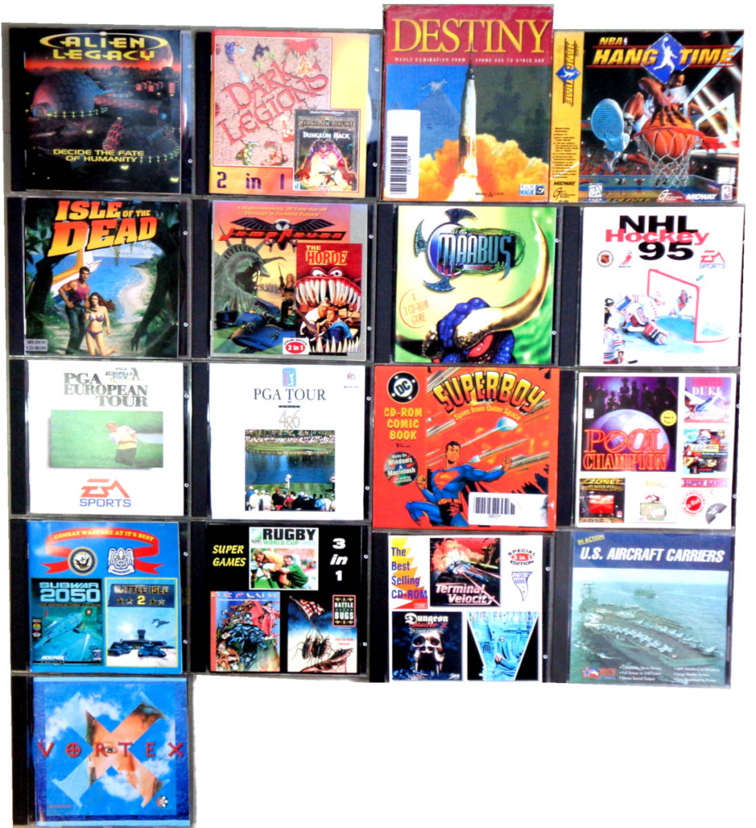  новый старый товар английская версия игра, English Game CDs DOS, Win3.1, Win95