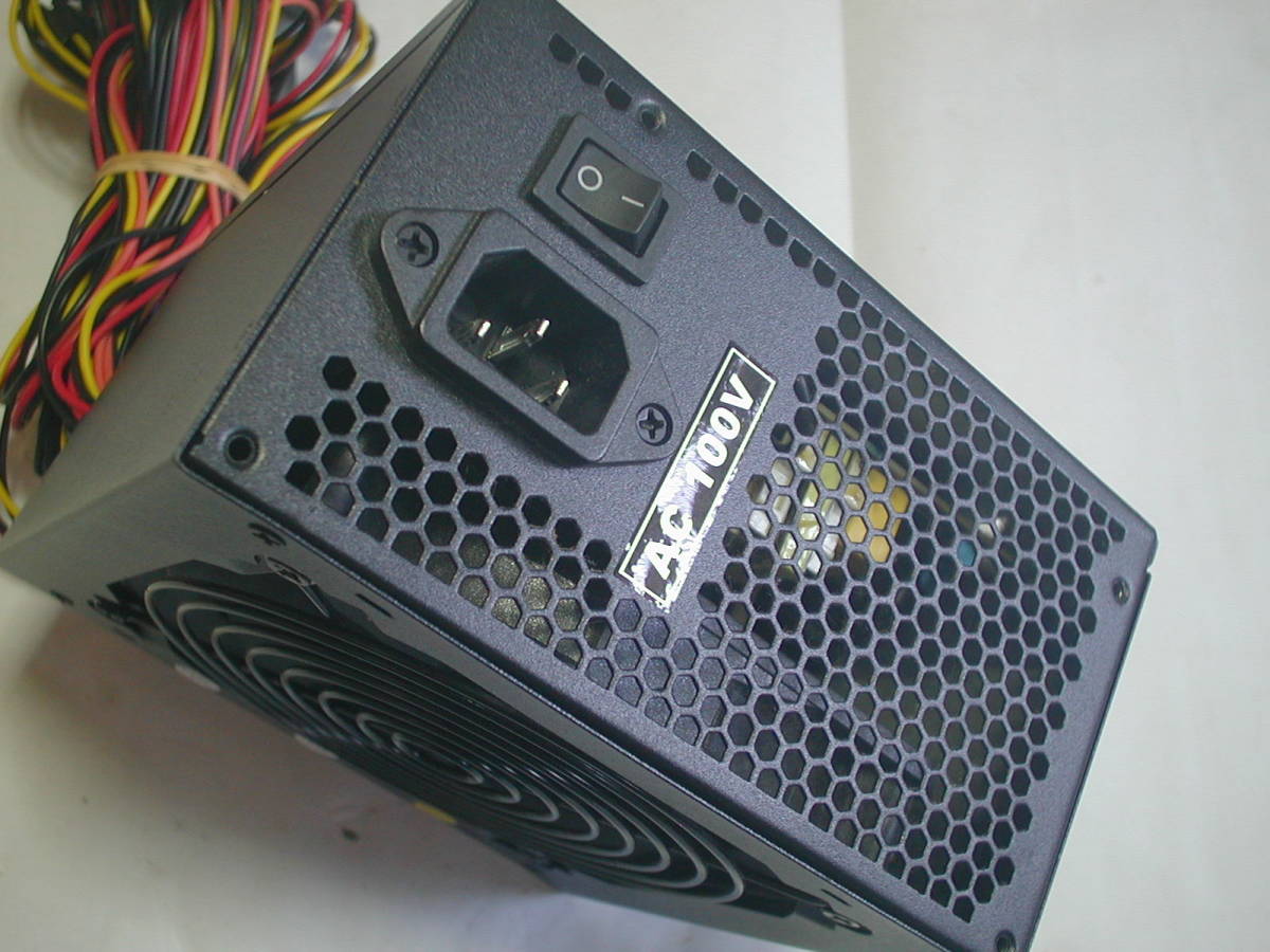 PC電源 KEIAN KT-S650-12A ATX2.2 80PLUS 650W ATX12V付 24P 動作確認 k106_画像2