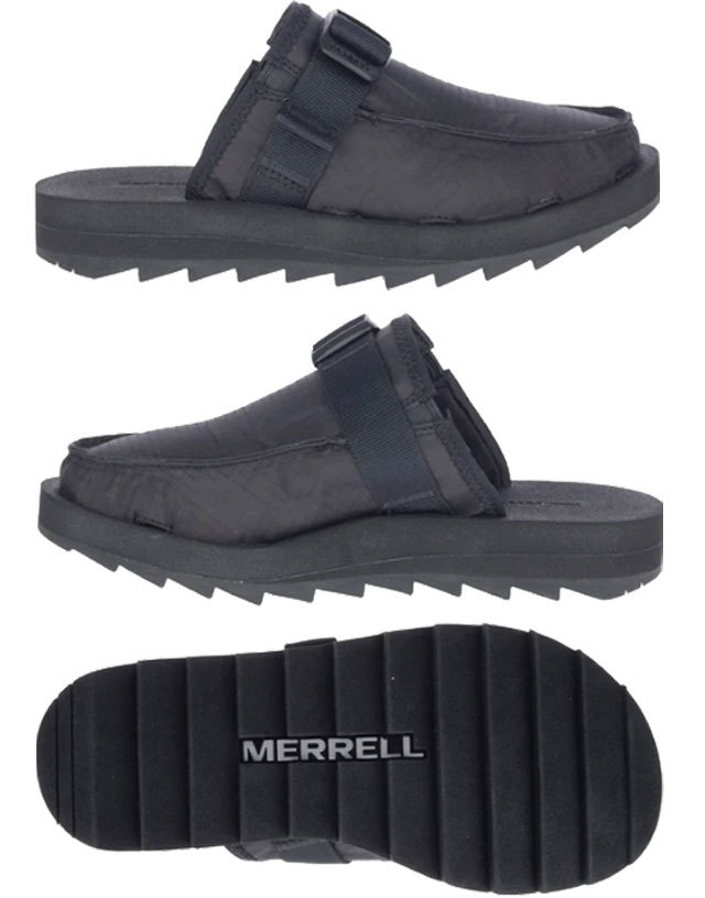 25cmmereru(MERRELL) Alpine сабо черный 2002851 осень-зима для салон надеть обувь уличный ....M7W9 новый товар 