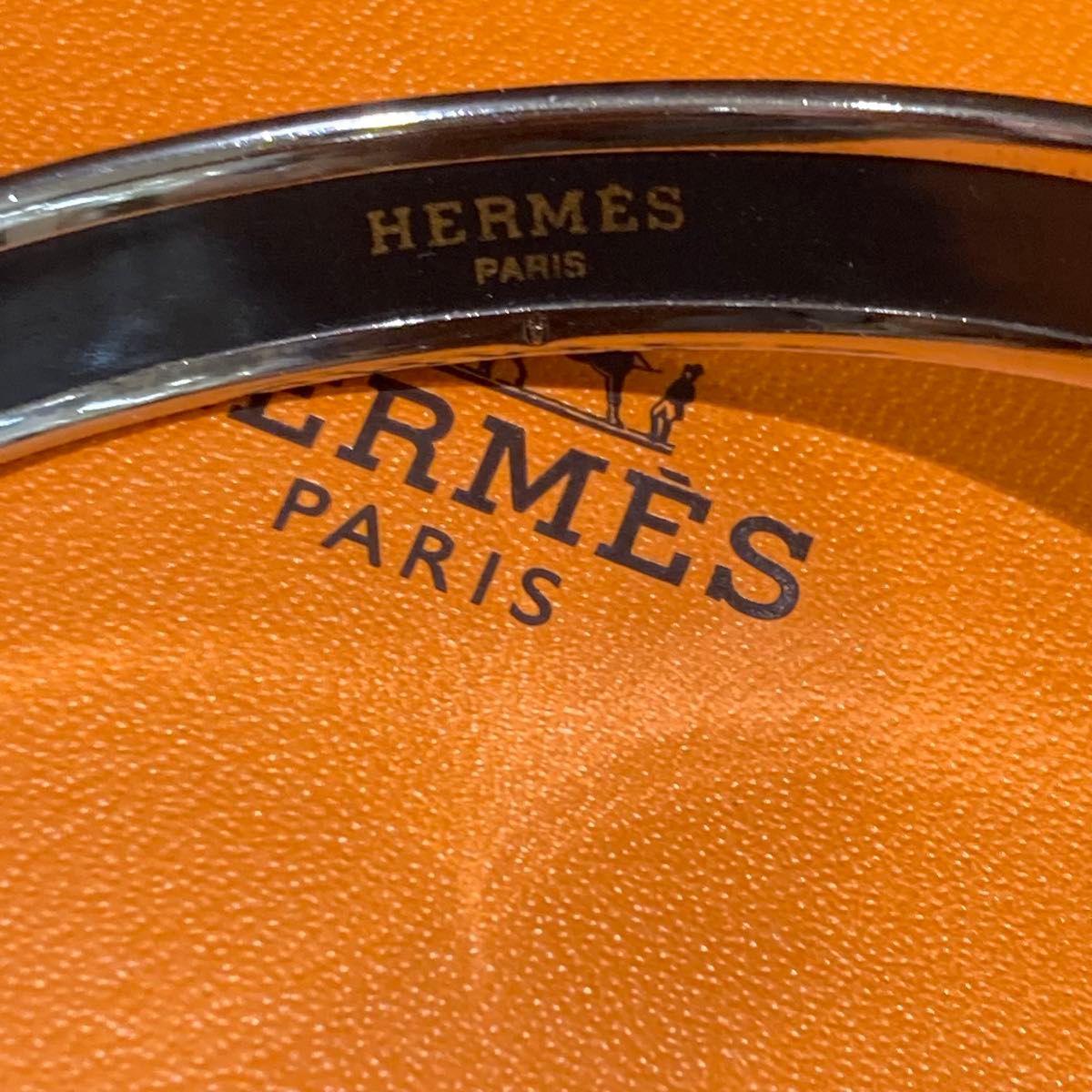 HERMES エルメス 小物 アクセサリー ブレスレット エマイユMM おしゃれ バングル 箱付き レディース ブランド 人気