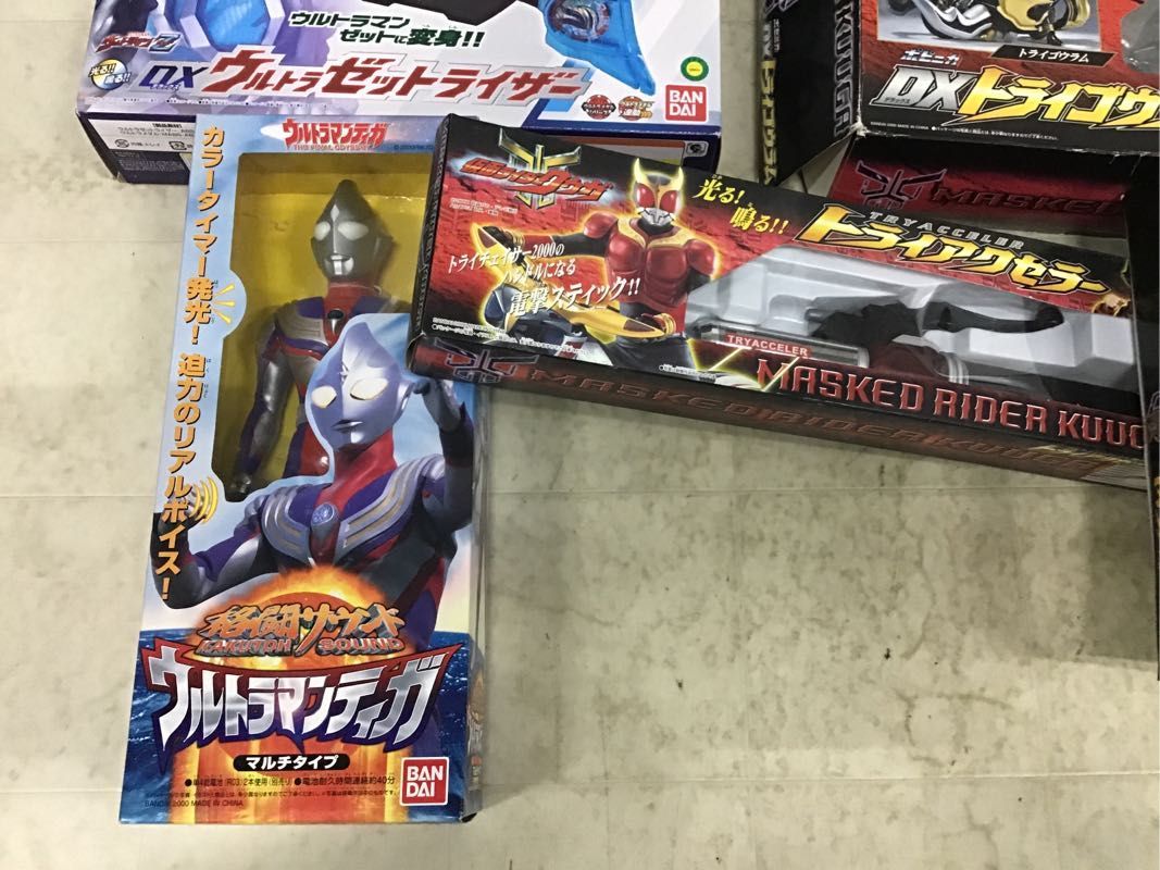 1円〜 同梱不可 ジャンク 仮面ライダークウガ、トッキュウジャー 他 ペガサスボウガン、トライアクセラー 等_画像5