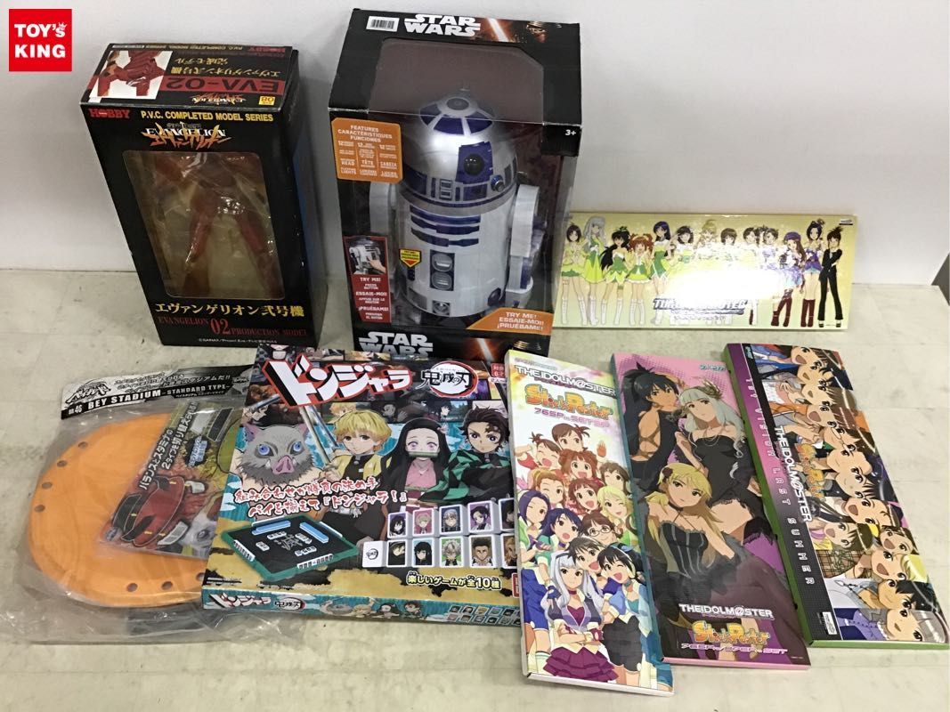 1円〜 同梱不可 /ジャンク スターウォーズ、鬼滅の刃、エヴァンゲリオン、アイドルマスター 他 ドンジャラ等_画像1