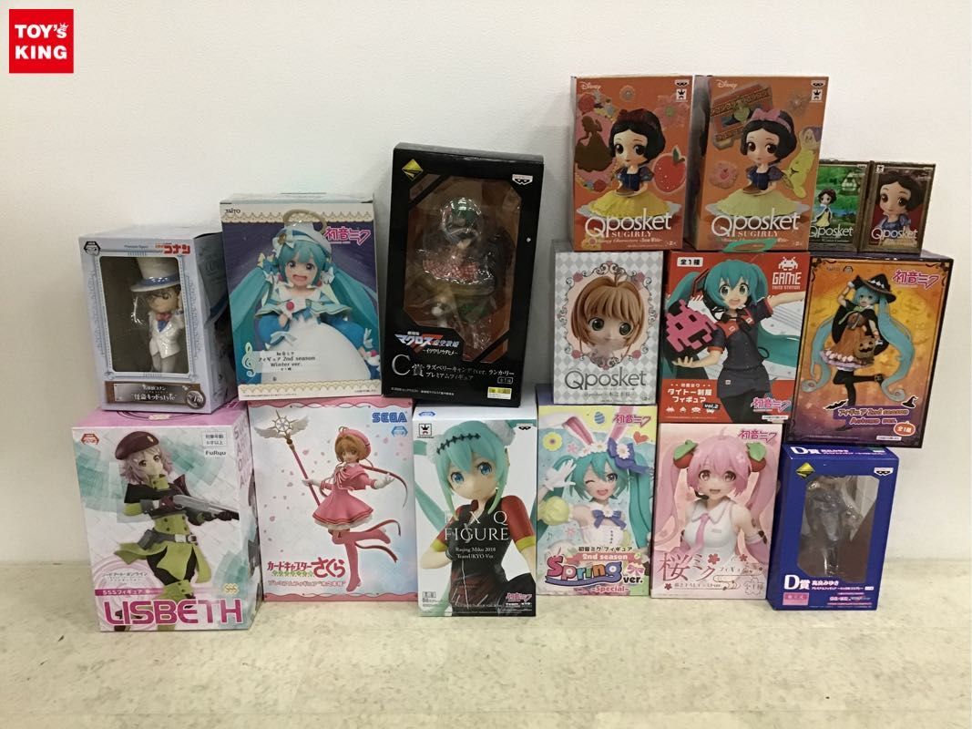 1円〜 同梱不可 ジャンク 一番くじフィギュア、SSSフィギュア等マクロスF、ソードアートオンライン、初音ミク 他_画像1