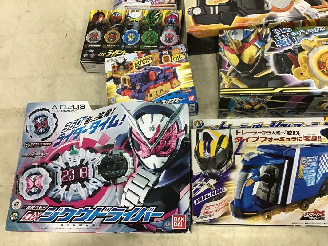 1円〜 同梱不可 ジャンク 仮面ライダー鎧武 DX火縄大橙DJ銃、ジオウ DXジクウドライバー、ゴースト DXアイコンドライバーG他_画像2