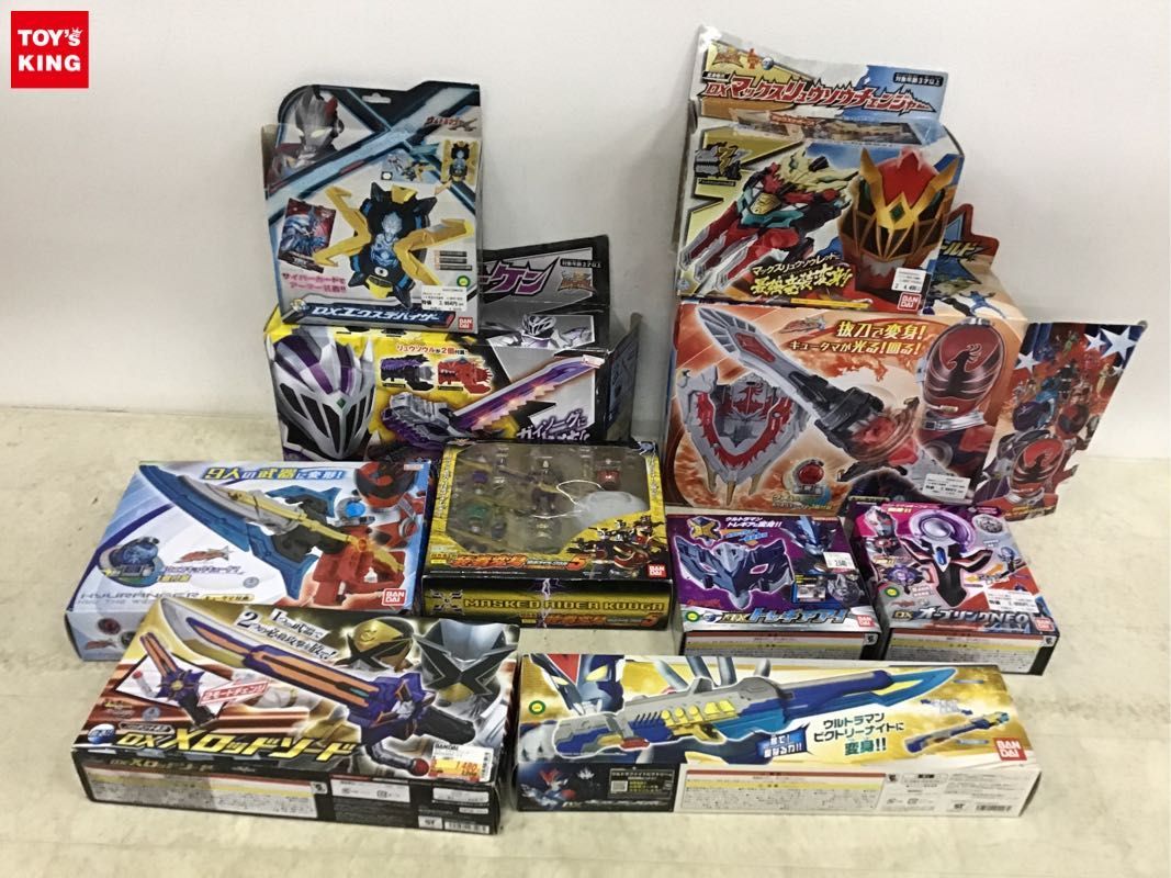 1円〜 同梱不可 ジャンク リュウソウジャー、ウルトラマンR/B 他 ガイソーケン、マックスリュウソウチェンジャー等_画像1