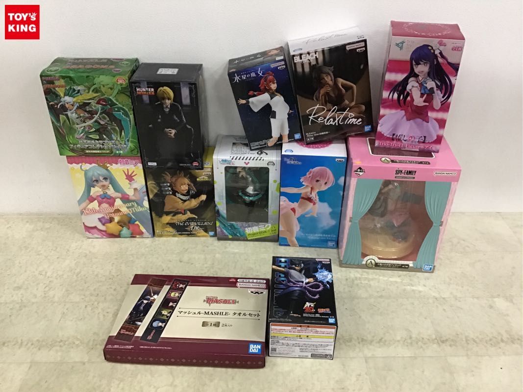 1円〜 同梱不可 ジャンク 一番くじフィギュア等 SPY×FAMILY、推しの子、初音ミク、BLEACH 他_画像1