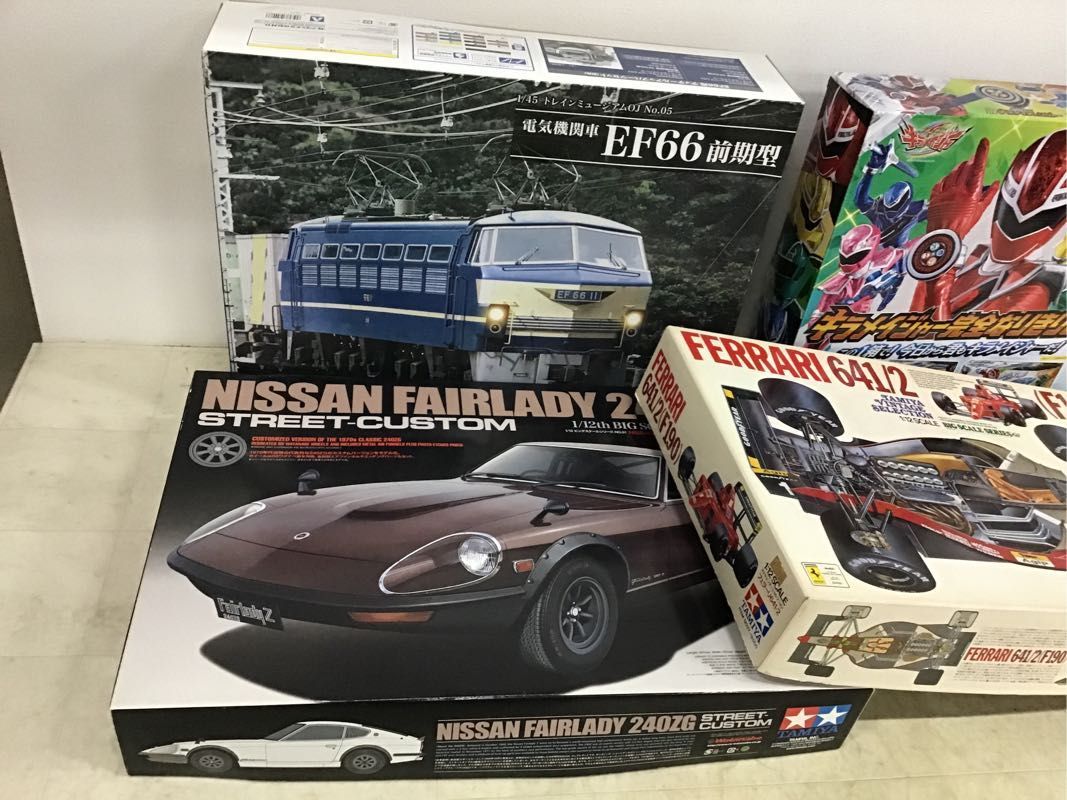 1円〜 同梱不可 /ジャンク 1/45 トレインミュージアム OJ No.05 電気機関車EF66 前期型、キラメイジャー完全なりきセット 他_画像3