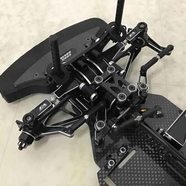 1円〜 訳あり ジャンク 電動RC シャーシ タイヤ サーボ サンワ SRG-BLS 他_画像7