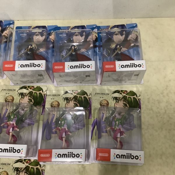 1円〜 amiibo アミーボ 大乱闘スマッシュブラザーズ ルキナ 5点 ファイアーエンブレム チキ 5点_画像3