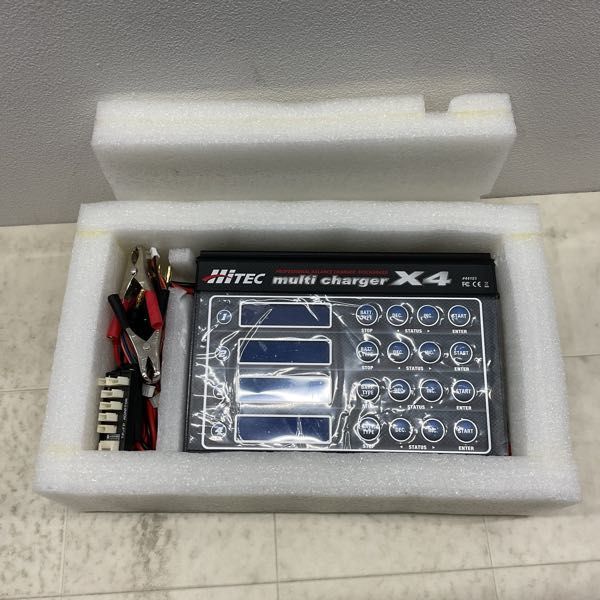 1円〜 HIiTEC RC 充放電器 マルチチャージャー X4_画像2