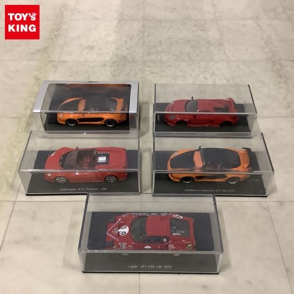 1円〜 スパーク 1/43 ゲンバラ アバランシェ GT2 600 EVO、ゲンバラ ミラージュ GT Red 等_画像1