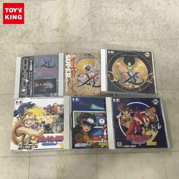 1円〜 PCエンジン CD ROM2 イースIII SUPER CD ROM2 コズミックファンタジー3 冒険少年レイ 他_画像1