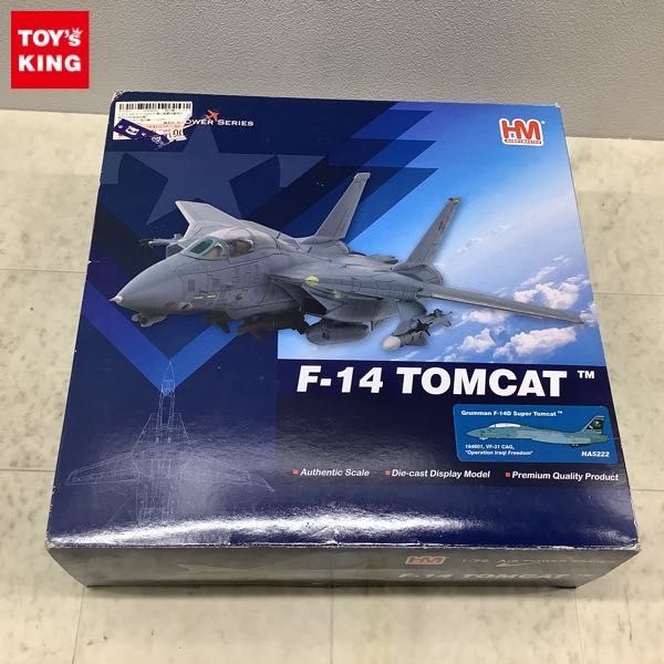 1円〜 欠品 ホビーマスター 1/72 F-14D スーパートムキャット 第31戦闘攻撃飛行隊 イラクの自由作戦_画像1