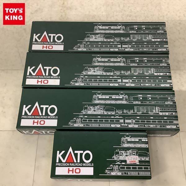 1円〜 KATO HOゲージ スハフ42 茶、ヨ5000 他_画像1