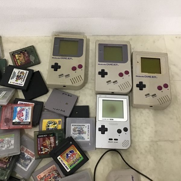 1円〜 訳あり ゲームボーイ DMG−01 本体 クレヨンしんちゃん4 オラのいたずら大変身 他_画像3