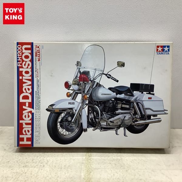 1円〜 タミヤ ビッグスケール 1/6 ハーレーダビッドソンFLH1200 ポリスタイプ_画像1