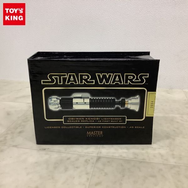 1円〜 未開封 マスターレプリカ スター・ウォーズ オビ=ワン・ケノービ ライトセーバー スケール レプリカ As First Built By SW-303_画像1