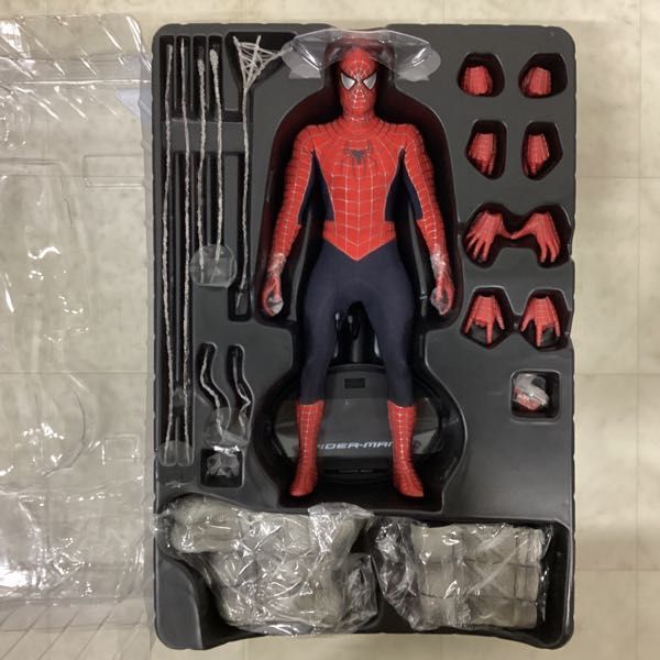 1円〜 ホットトイズ ムービー・マスターピース 1/6 MM143 スパイダーマン3 スパイダーマン_画像2