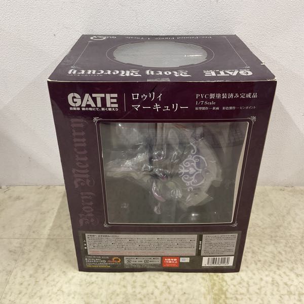 1円〜 未開封 キューズQ 1/7 GATE 自衛隊 彼の地にて、斯く戦えり ロゥリィ・マーキュリー_画像2