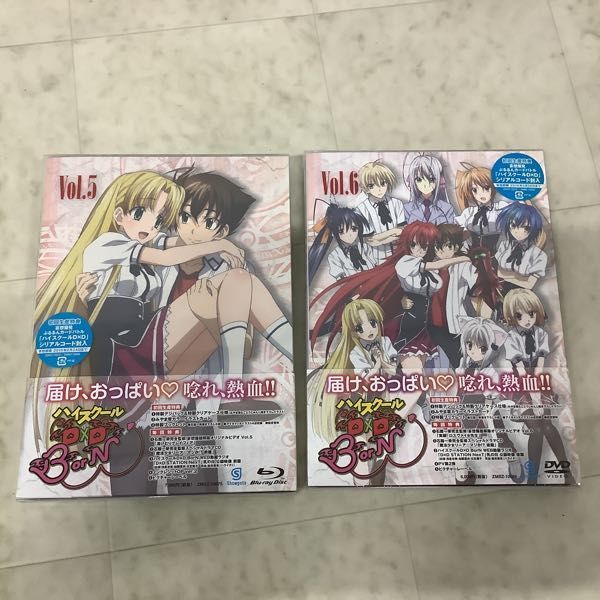 1円〜 未開封 Blu-ray ハイスクールD×D BorN 初回生産版 Vol.1〜6 セット 収納BOX付_画像7