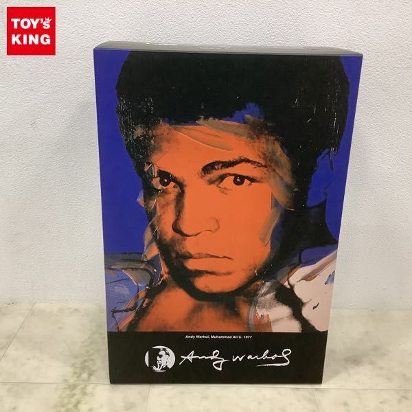 1円〜 未開封 BE@RBRICK ベアブリック Andy Warhol, Muhammad Ali C. 1977 100% ＆ 400%_画像1
