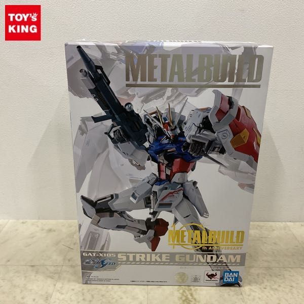 1円〜 METAL BUILD 機動戦士ガンダムSEED ストライクガンダム METAL BUILD 10th Ver._画像1