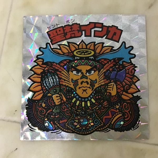 1円〜 ビックリマン シール ダークヘラ、聖神ナディア、聖梵インカ_画像3