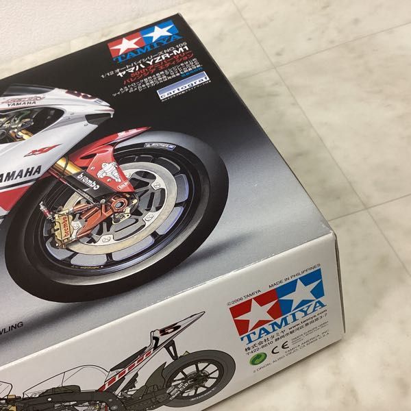 1円〜 タミヤ 1/12 ヤマハ YZR-M1 50th アニバーサリー バレンシア エディション_画像3