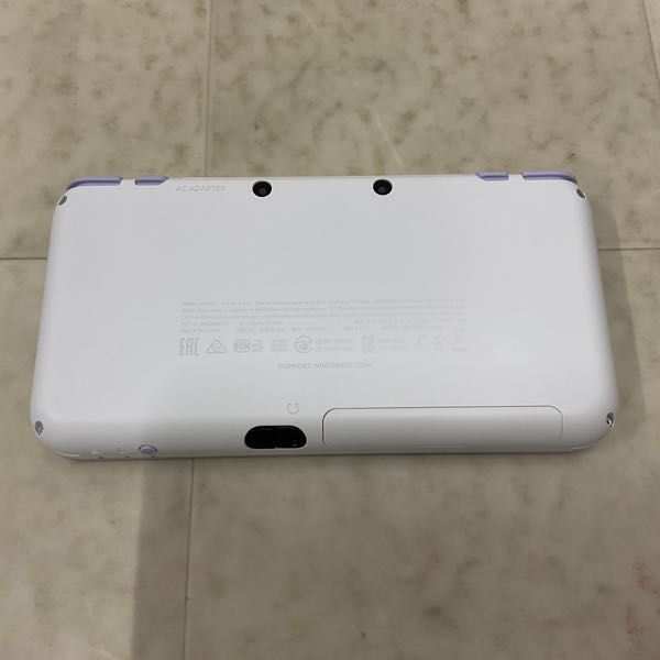 1円〜 欠品 動作確認/初期化済 Newニンテンドー2DS LL JAN-001 本体 ホワイト×ラベンダー_画像5