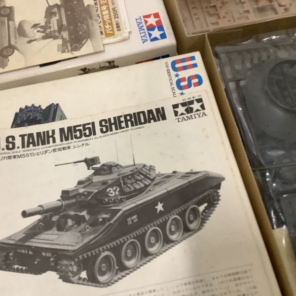 1円〜 小鹿タミヤ含 1/35 西ドイツ・レオパルドA4 アメリカ軽戦車M41 他_画像3