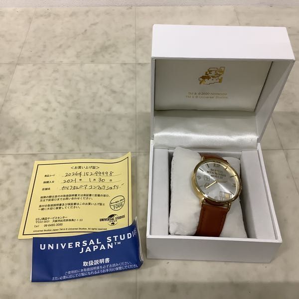1円〜 USJ スーパーニンテンドーワールド マリオ 腕時計_画像2