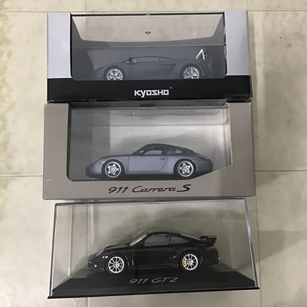 1円〜 京商 等 1/43 他 ランボルギーニ ガヤルドSE Pearl Gray、ポルシェ 911 カレラS 他_画像2