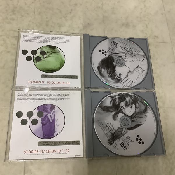 1円〜 DVD 機動警察パトレイバー PATLABOR NEW OVA SERIES 4 DISCS、アーリーデイズ VOLUME 1、2_画像4