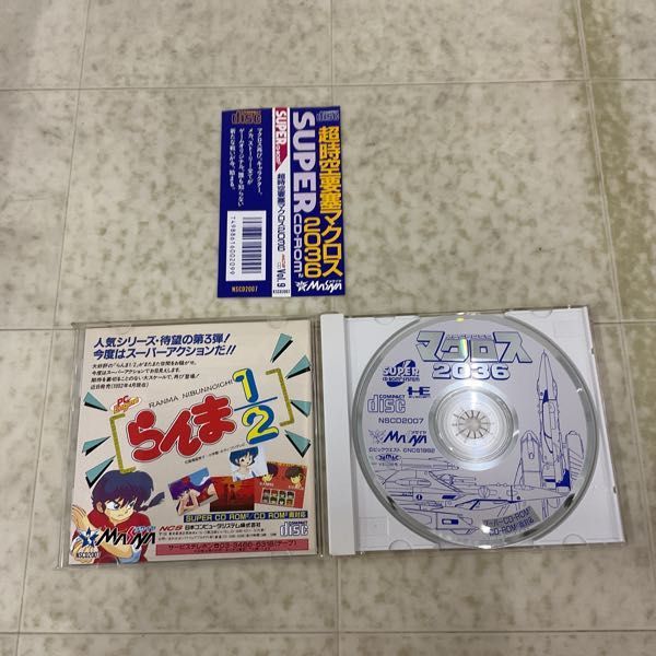 1円〜 PCエンジン SUPER CD-ROM2 超時空要塞マクロス2036_画像2