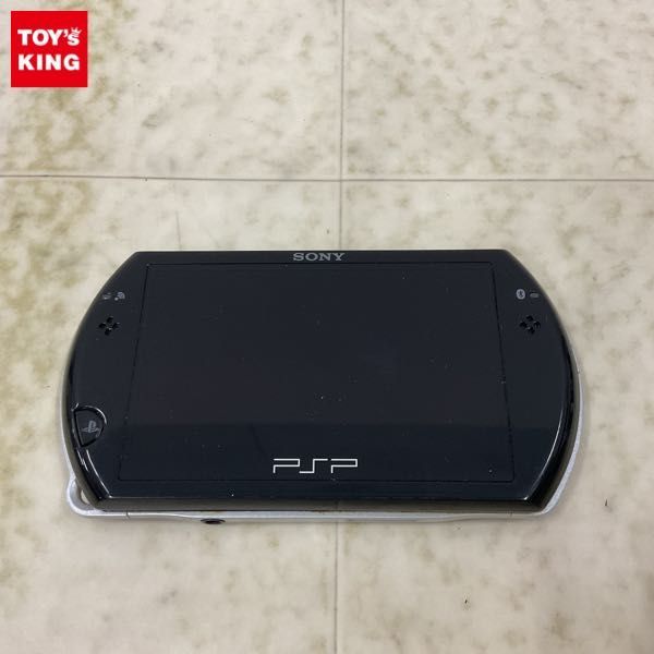 1円〜 動作確認/初期化済 箱無 PSP Portable go PSP-N1000 本体 ピアノ・ブラック_画像1