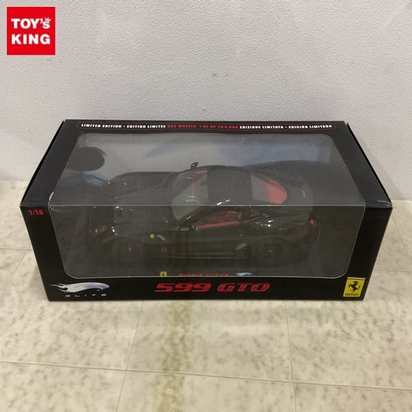 ホットウィール マテル Ferrari 599 GTB 1/18 箱無 Yahoo!オークション - 1円〜 マテル ホットウィール 1/18