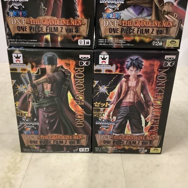 1円〜 未開封 DXF THE GRANDLINE MEN ONE PIECE FILM Z ルフィ、サンジ、ウソップゾロ_画像3