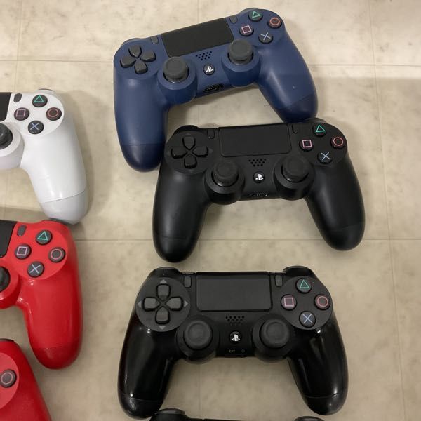 1円〜 訳あり PS4 ワイヤレスコントローラー DUALSHOCK4 CUH-ZCT1J ジェット・ブラック CUH-ZCT2J マグマ・レッド他_画像4