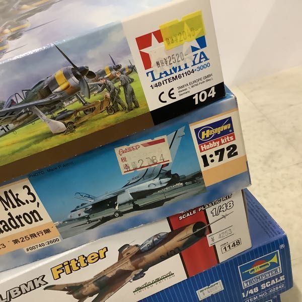 1円〜 ハセガワ 等 1/72 他 トーネード F Mk.3 第25飛行機 フォッケウルフ Fw190 F-8/9 爆弾搭載セット 他_画像6