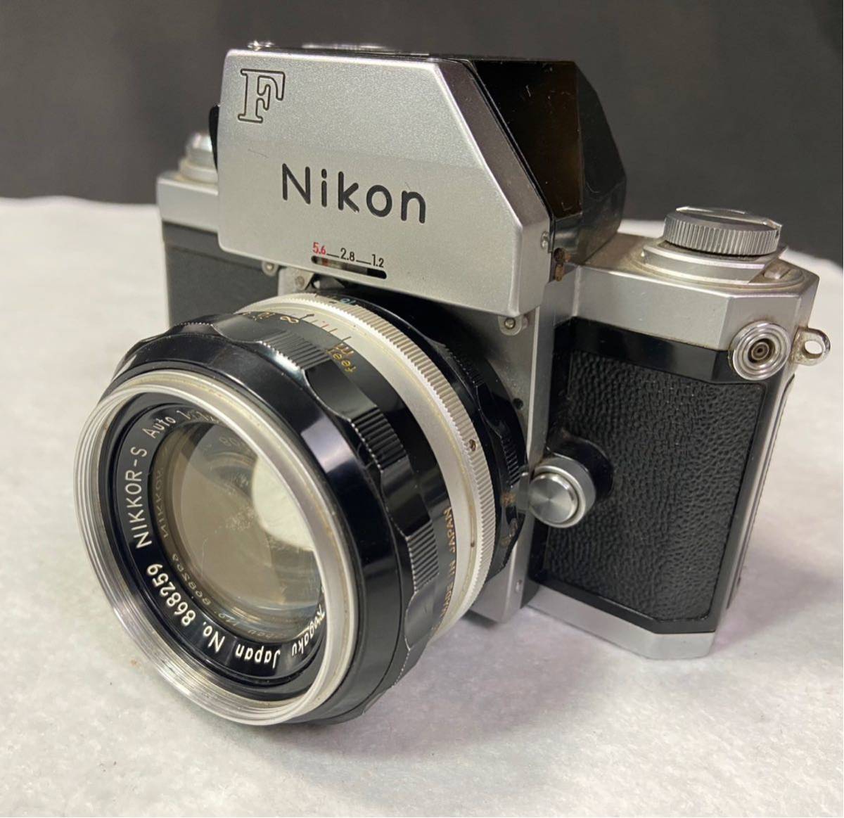 β Nikon ニコン F 一眼レフカメラ / NIKKOR-S F50mm 1：1.4 / 252675 / 1212-5_画像2