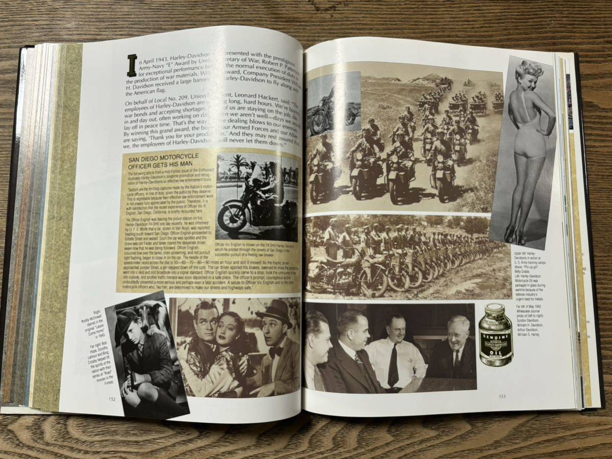 ハーレーダビッドソン 100周年 THE BIG BOOK フルカラー ハードカバーの画像6