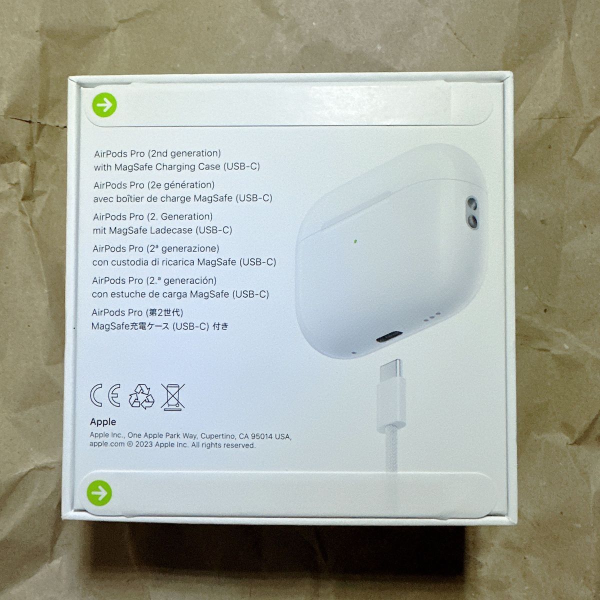 Apple AirPods Pro 第2世代（USB-C）MTJV3J/A 新品未開封 Yahoo!フリマ