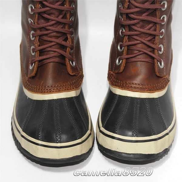 SORELsoreru premium кожа ботинки боты 1964 Premium LTR NL1718-206 шерсть фетр US8 UK6 EU39 25cm б/у женский 