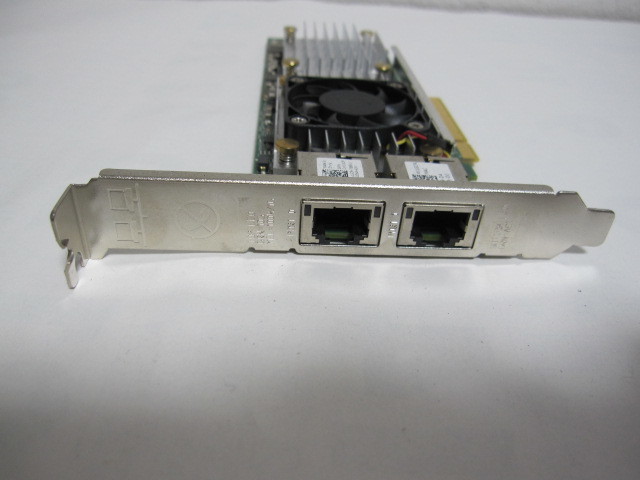 Broadcom BCM957810A1008G 10Gb-T 2ポート ロープロファイル Network Adapter 動作品_画像2