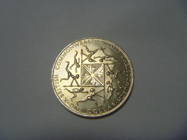 ニュージーランド 古銭 コモンウェルスゲームズ記念硬貨 コイン 記念貨幣 外国貨幣 外国銭 同梱割引あり