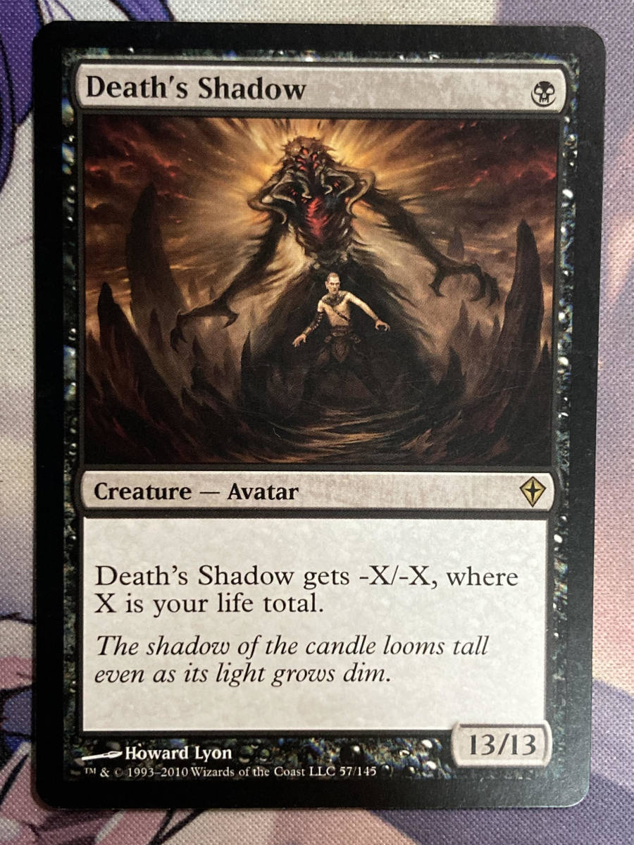 MTG　《死の影/Death's Shadow》　WWK　英語_画像1