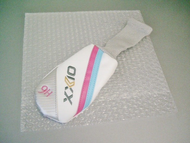 Неиспользуемый включен XXIO XXIO ZEXIO LADIE DIAGONAL INTERLIPE White Pink Pink Light Blue H6 UT Cover